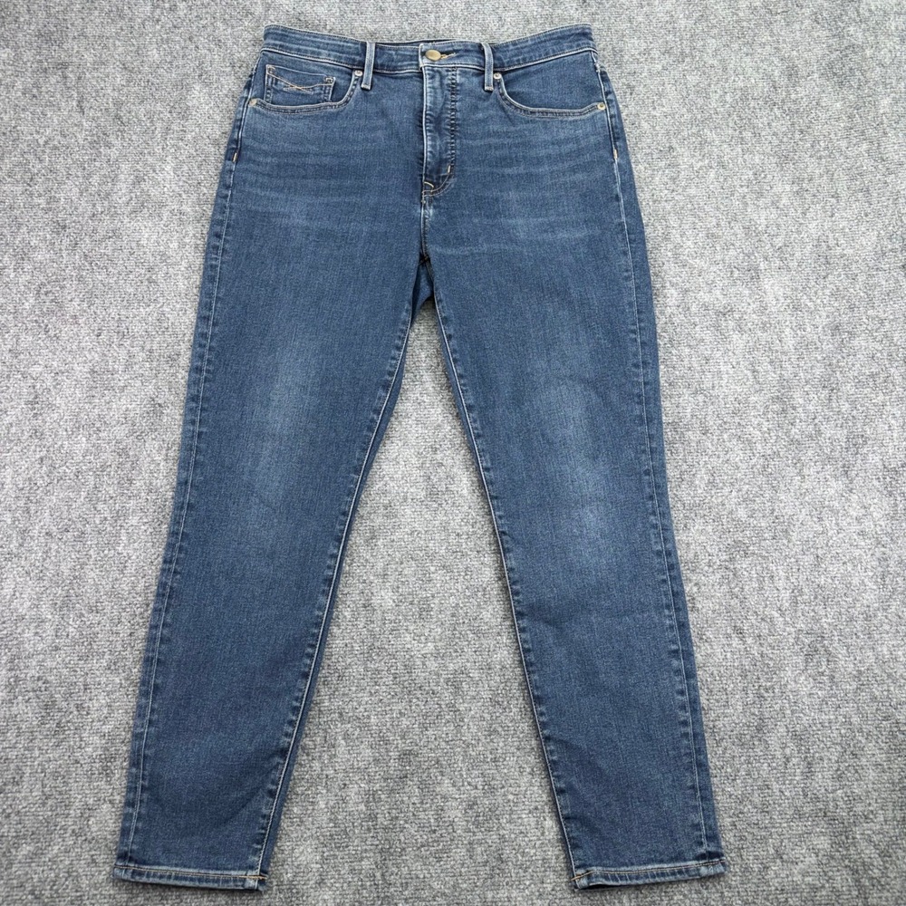 Revtown Jeans Womens 30 (Fits 31x26) Blue High Rise Skinny Ankle Decade Stretch